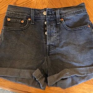 Levi shorts high waisted